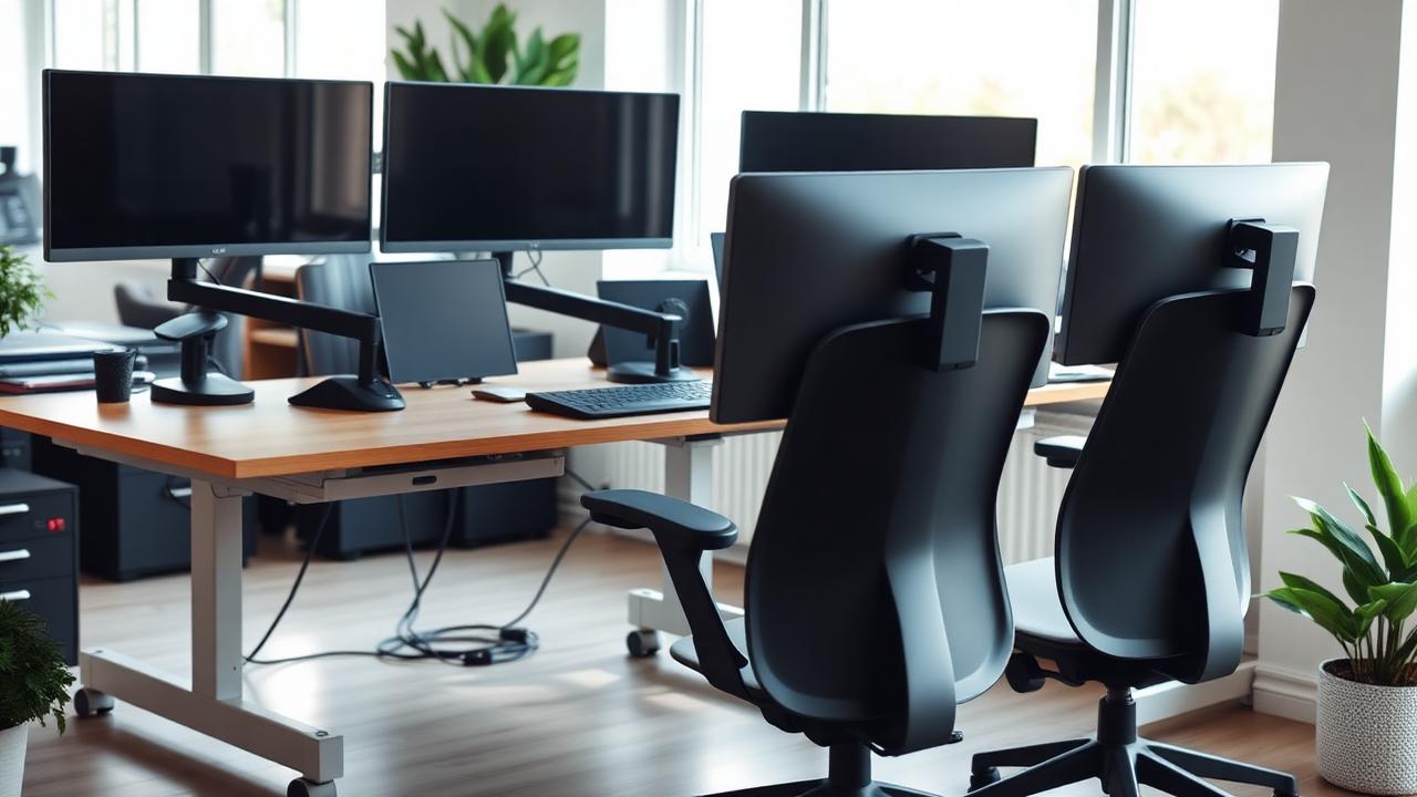 Écrans et ergonomie au bureau : impact sur la productivité et la santé